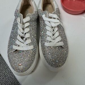Sparkling Rhinestone Sneakers